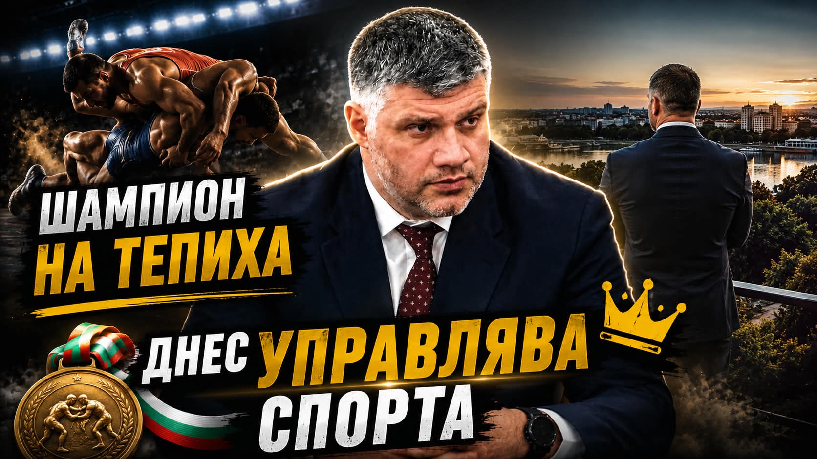 От шампион и треньор по борба до човека, който управлява спорта