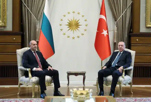 Първа среща преди форума на НАТО: Ердоган прие Румен Радев в Анкара 63 radev