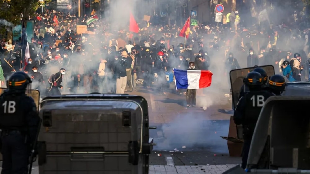 франция протест