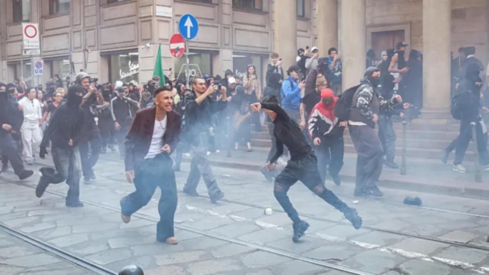протест италия